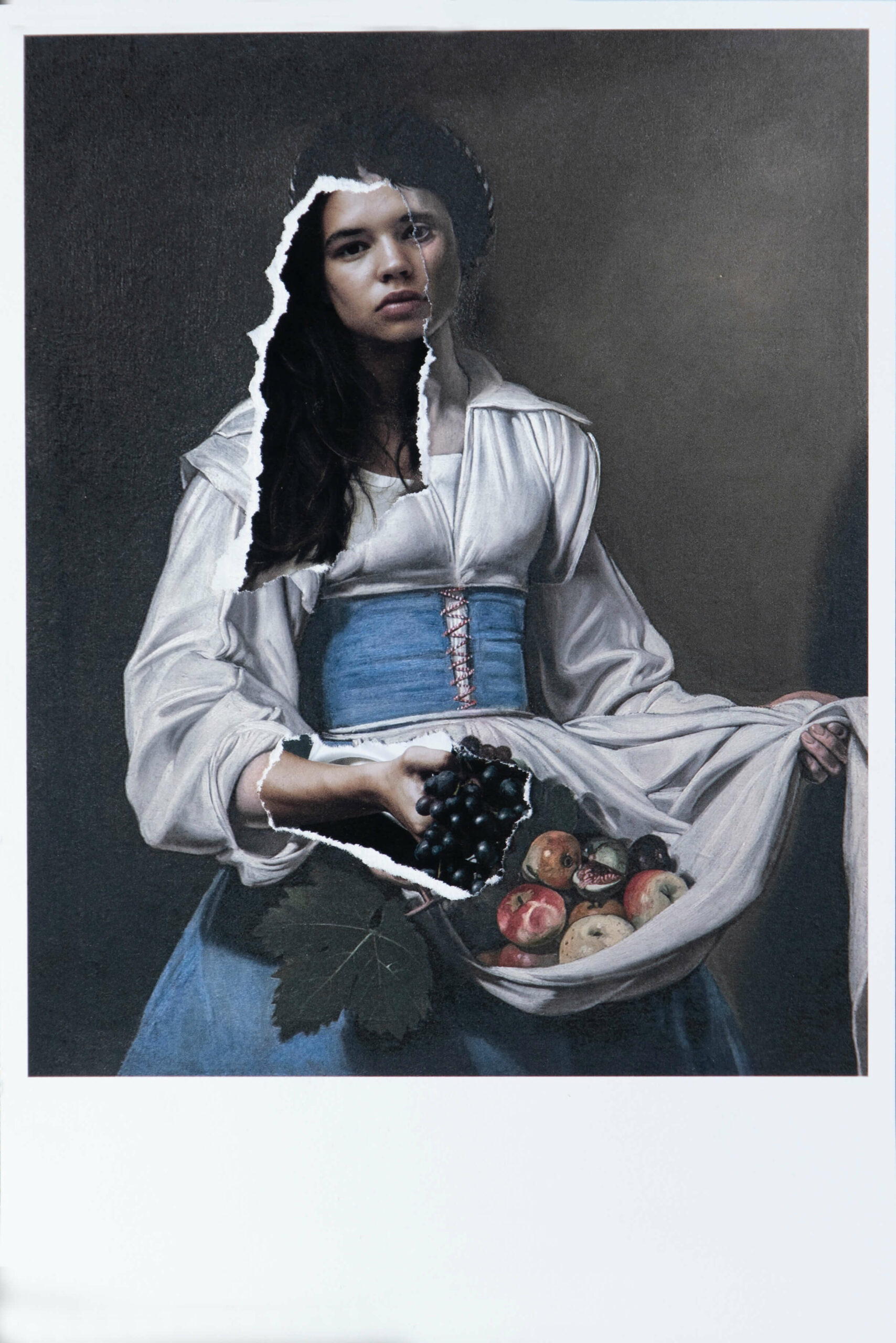 peasant with fruit